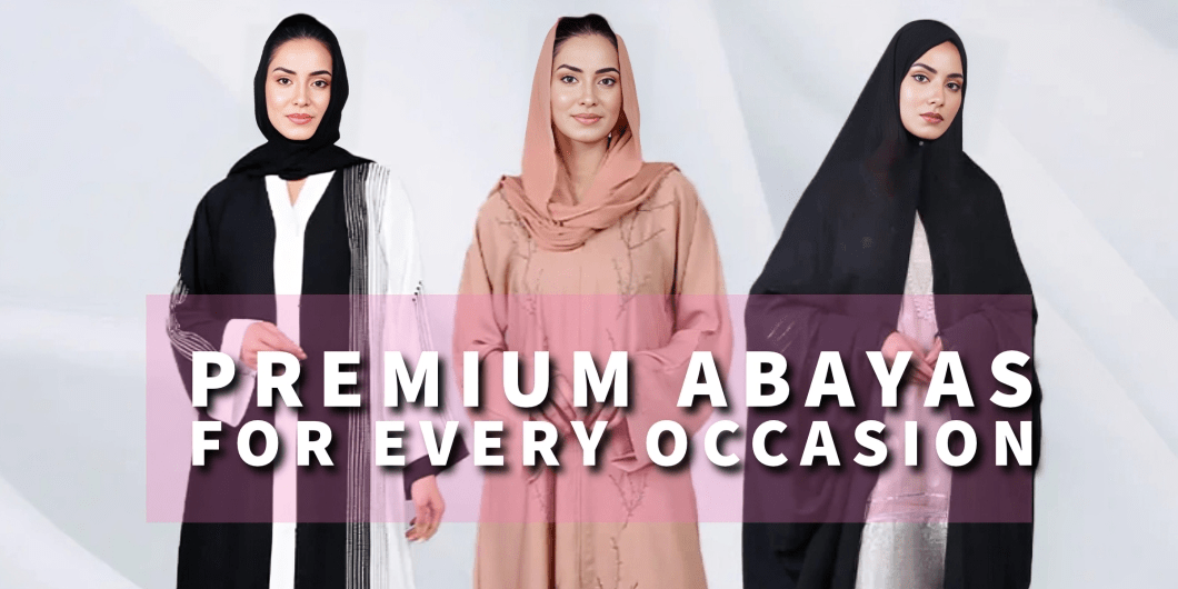 banner image | 3 women in abayas
